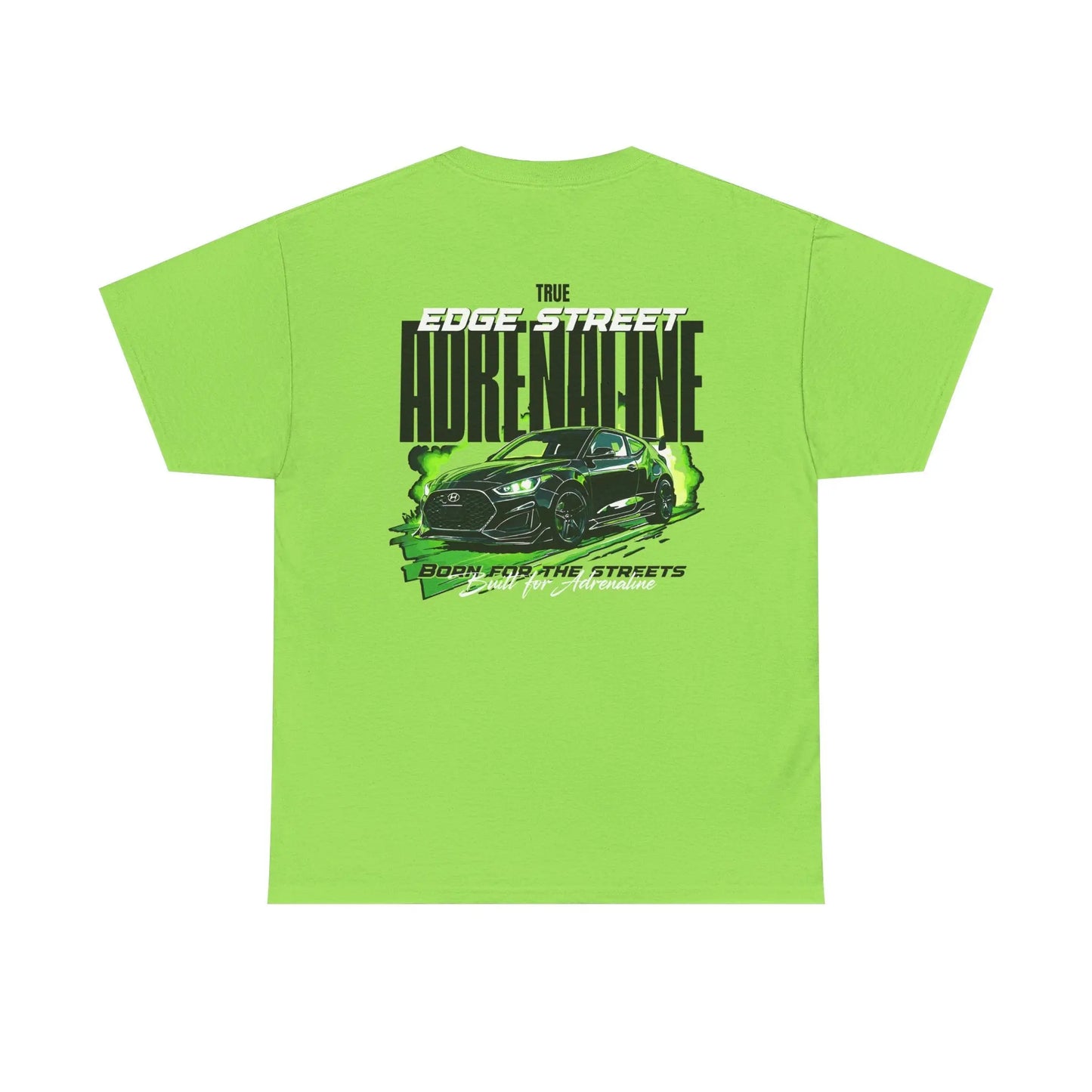 Men’s Neon Green Tee – Veloster Edge Street Edition Printify