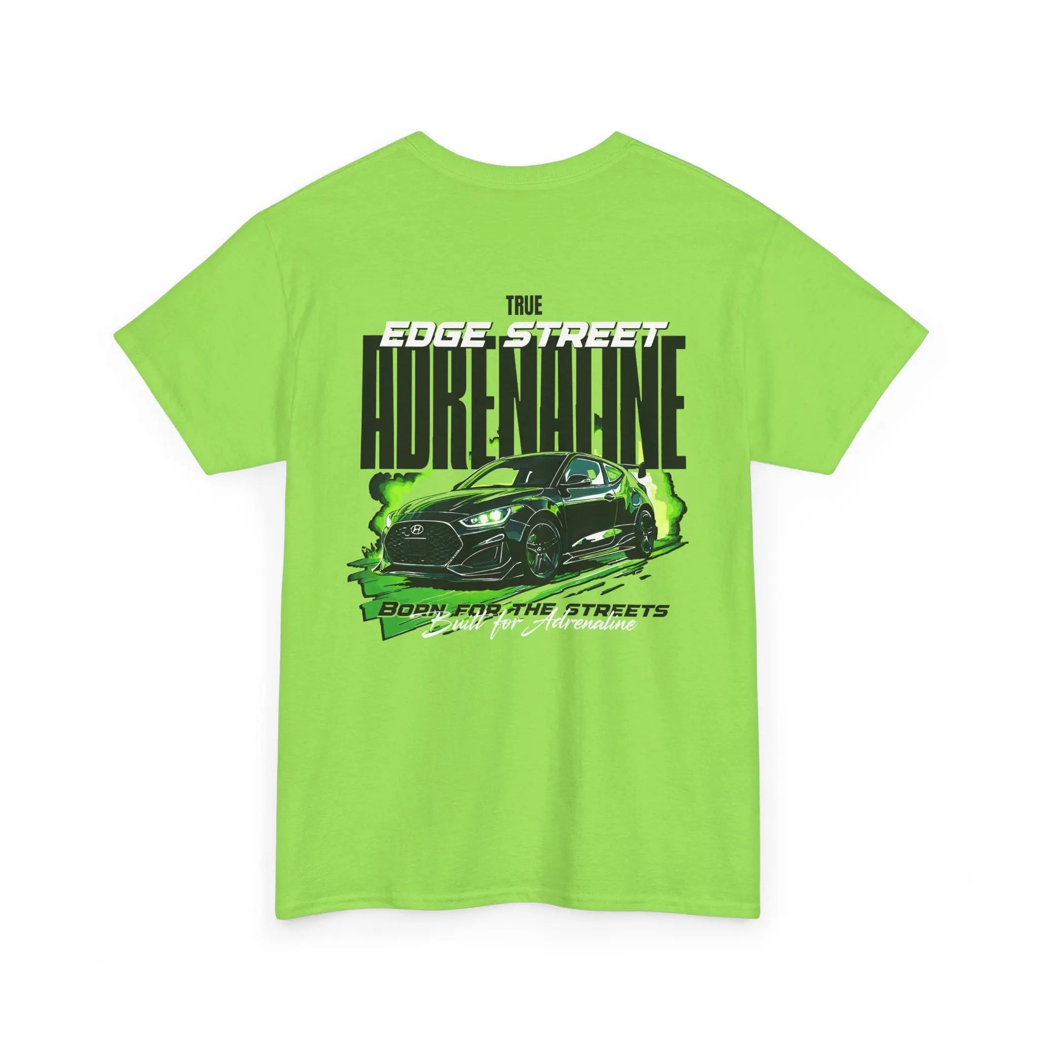 Men’s Neon Green Tee – Veloster Edge Street Edition Printify