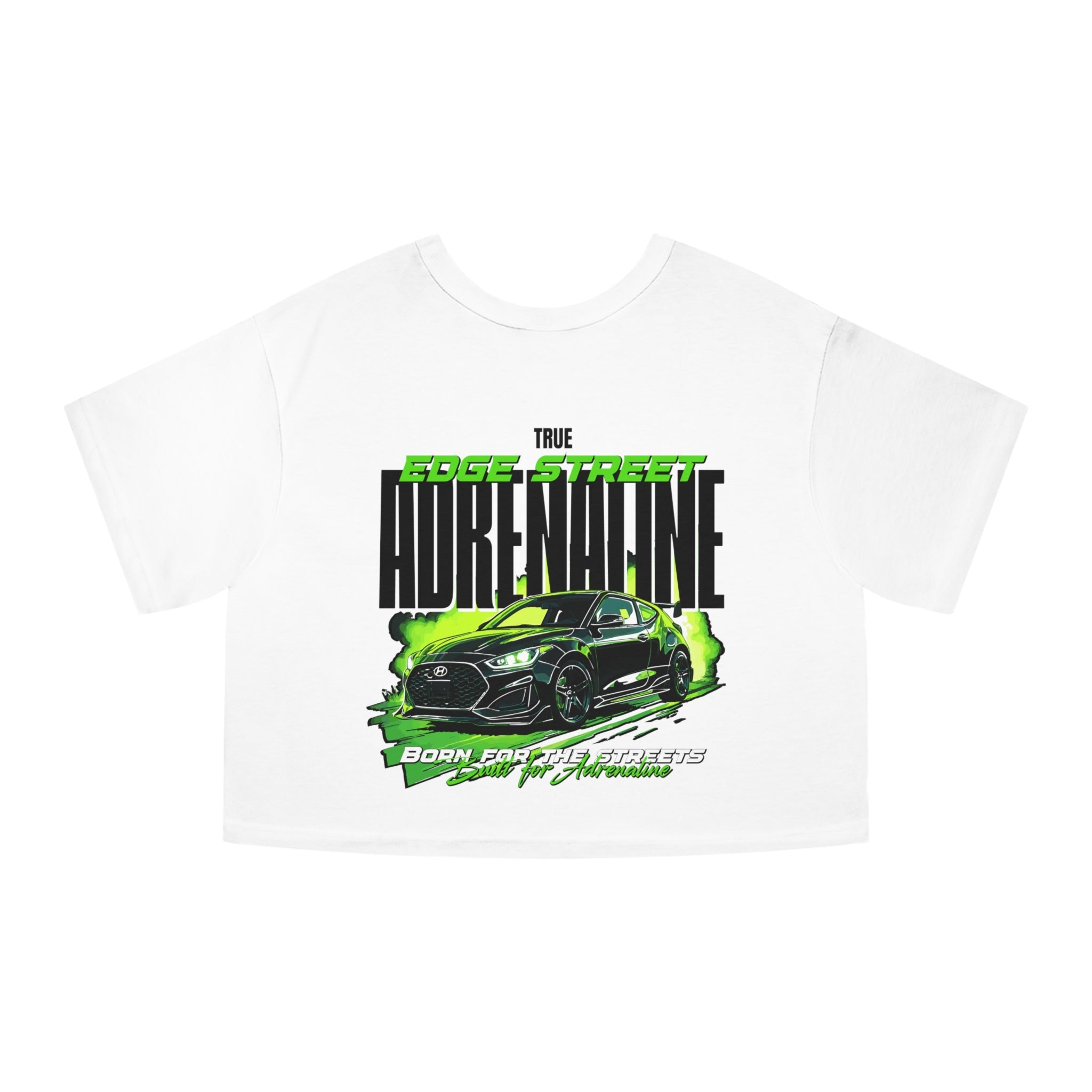 Cropped Graphic Tee for Car Enthusiasts, Urban Style, Gift for Drivers, Vintage Car Shirt, Festival Wear, Motorsport Fashion - Gabe'S Auto Tech