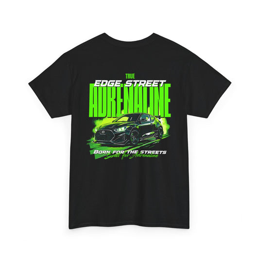 Men’s Black Tee – Veloster Edge Street Edition - Gabe'S Auto Tech