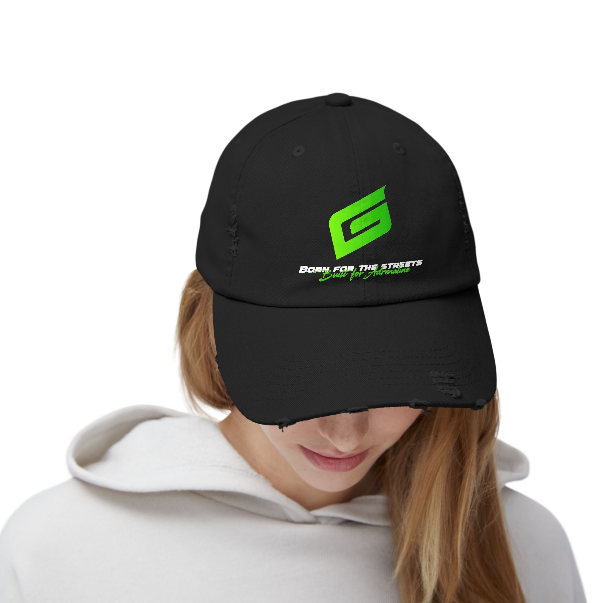 Unisex Distressed Cap - Cool Casual Headwear Adrenaline - Gabe'S Auto Tech