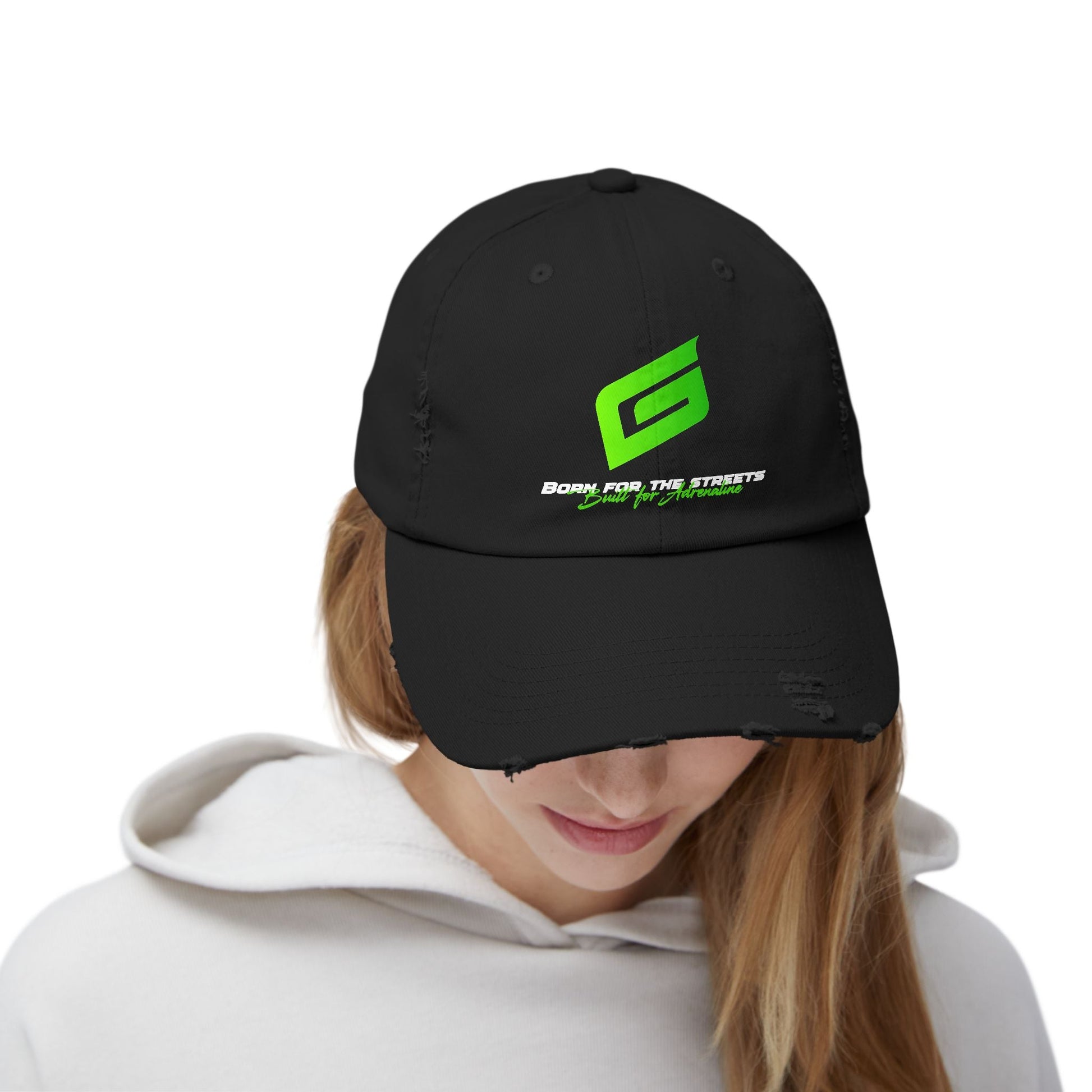 Unisex Distressed Cap - Cool Casual Headwear Adrenaline - Gabe'S Auto Tech